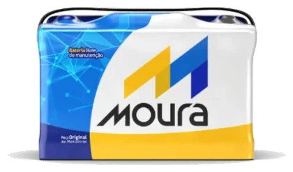 Bateria Moura na Zazá Baterias, em Novo Horizonte SP